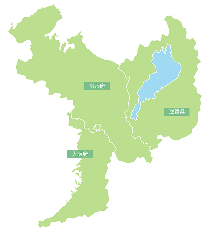 大阪のお迎え可能エリアについて